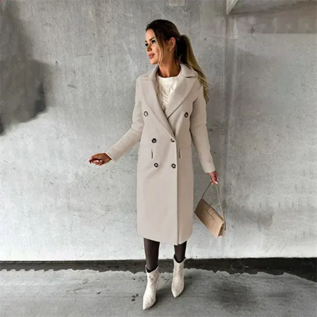 Women Coat | Tailored Fit with Long Sleeves for Winter