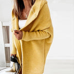 Women Cardigan | Hooded Open Front Long Cut Coverage