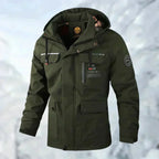 Men Jacket | Waterproof Hood and Adjustable Cuffs Outdoor Fit