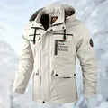 Men Jacket | Waterproof Hood and Adjustable Cuffs Outdoor Fit