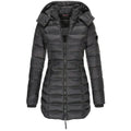 Women Jacket | Quilted Build with Removable Hood and Zip Pockets