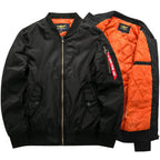 Men Jacket | Full Zip Stand Collar Straight Cut Outdoor