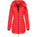 Women Jacket | Quilted Build with Removable Hood and Zip Pockets