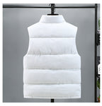 Men Set | Corduroy Puffer Vest with Snap Placket