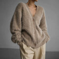 Women Cardigan | Long Sleeve with Extended Back Coverage