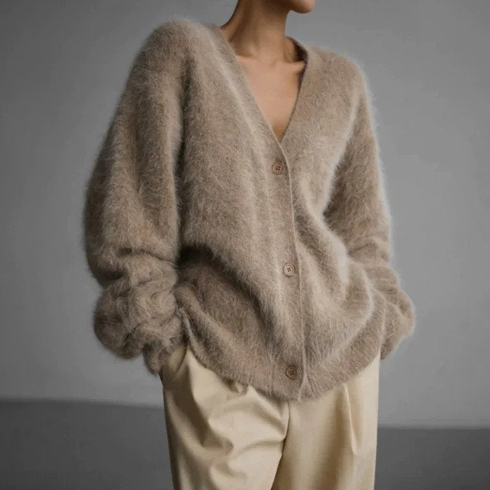 Women Cardigan | Long Sleeve with Extended Back Coverage