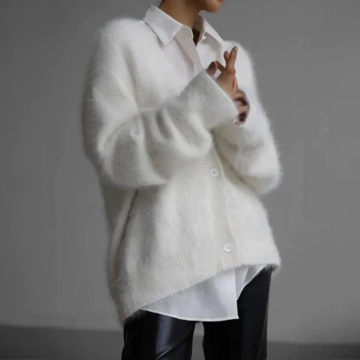 Women Cardigan | Long Sleeve with Extended Back Coverage
