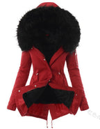 Women Parka | Fitted Cut with Adjustable Waist and Hood