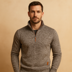 Men Sweater | Universal Fit with Front Zip Closure