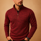 Men Sweater | Universal Fit with Front Zip Closure