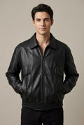 Men Jacket | Oversized Fit with Asymmetric Zip Front