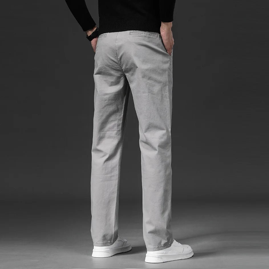 Men Trousers | Regular Fit with Straight Leg Cut