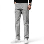Men Trousers | Regular Fit with Straight Leg Cut