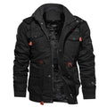 Men Jacket | Multi-Pocket Front Zip with Stand Collar