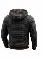 Men Jacket | Quilted Front Zip with Stand Collar Fit
