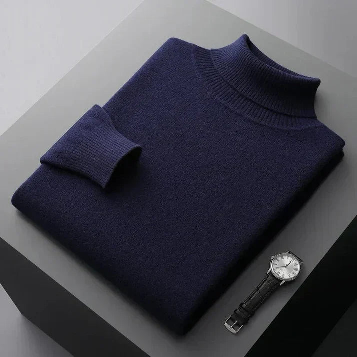 Men Sweater | Turtleneck Regular Fit with Long Sleeves