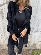 Women Coat | Extended Length with Long Sleeve Cold Weather Fit