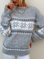 Women Sweatshirt | Crew Neck Pullover with Long Sleeves
