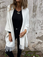 Women Coat | Extended Length with Long Sleeve Cold Weather Fit