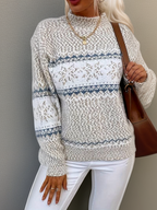 Women Sweatshirt | Crew Neck Pullover with Long Sleeves