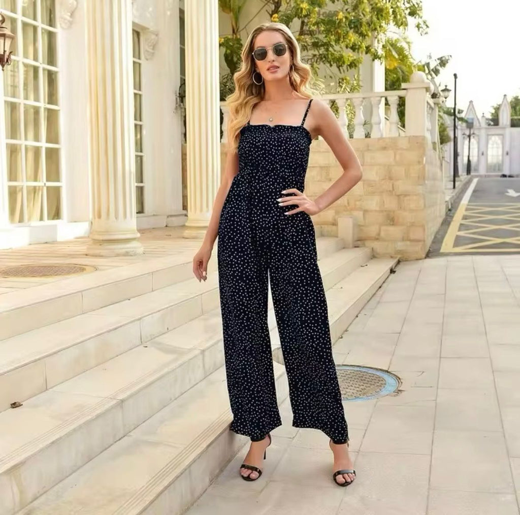 Jumpsuit Women Loose Fit One Piece Casual Garment Type - Evergreen Outfits - Women Jumpsuit
