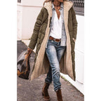 Women Puffer Jacket | Reversible Long Hooded Fit