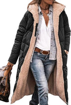 Women Puffer Jacket | Reversible Long Hooded Fit