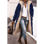 Women Puffer Jacket | Reversible Long Hooded Fit