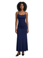 Maxi Dress Women Bodycon Strappy Pleated Sleeveless Fit - Evergreen Outfits- Women Maxi Dress