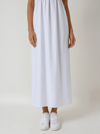 Maxi Dress Women Sleeveless V Neck Open Back Design - Evergreen Outfits - Women Maxi Dress