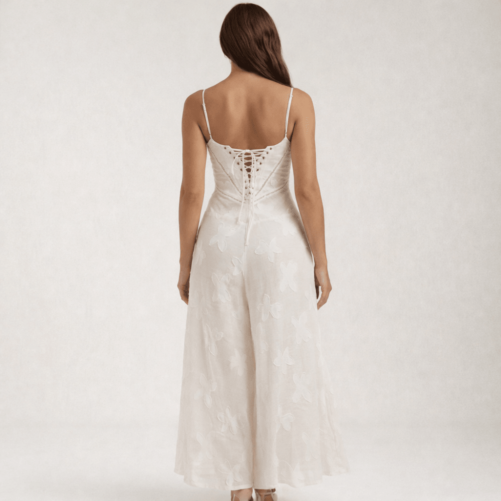 Maxi Dress Women Sweetheart Shaped Neckline Style - Evergreen Outfits - Women Maxi Dress