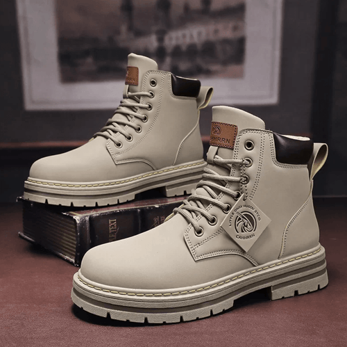 Men Boots | High-Cut Ankle Style for Daily Wear - Evergreen Outfits- Boots