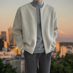 Men Cardigan | V-Neck Sleeveless Pullover Layering Fit - Evergreen Outfits- Cardigans