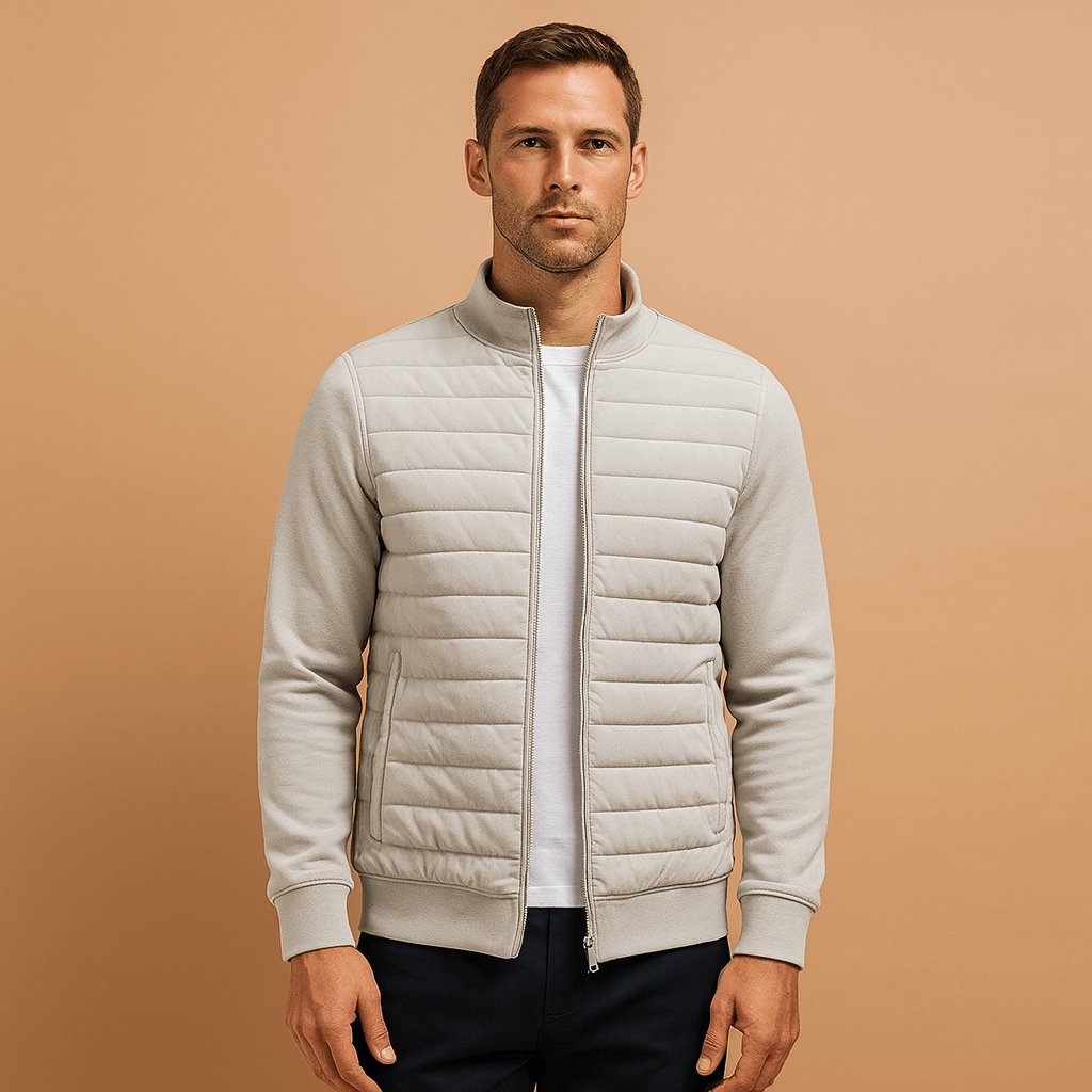 Men Coat | High Collar Tailored Fit for Cold Weather - Evergreen Outfits- Coats