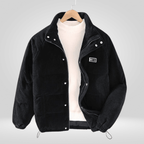Men Coat | Loose Fit Full-Length Zipper for Cold Weather - Evergreen Outfits- Coats