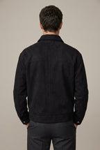 Men Jacket | Full-Zip Closure with Point Collar Regular Fit - Evergreen Outfits- Jackets
