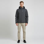 Men Jacket | Full-Zip Windproof Softshell Outdoor Fit - Evergreen Outfits- Jackets