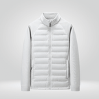 Men Jacket | Hooded Regular Fit with Water-Repellent Finish - Evergreen Outfits- Jackets