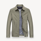 Men Jacket | Hooded Windproof Design with Zip Front Closure - Evergreen Outfits- Jackets