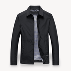 Men Jacket | Hooded Windproof Design with Zip Front Closure - Evergreen Outfits- Jackets