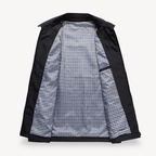Men Jacket | Hooded Windproof Design with Zip Front Closure - Evergreen Outfits- Jackets