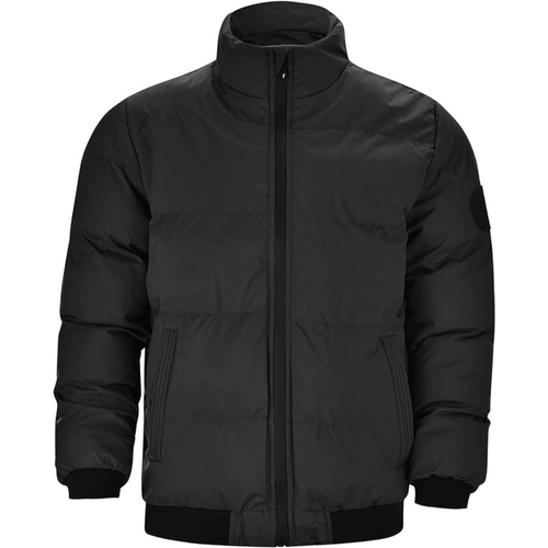 Men Jacket | Insulated Down Fill with Full-Length Zip Front - Evergreen Outfits- Jackets