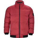 Men Jacket | Insulated Down Fill with Full-Length Zip Front - Evergreen Outfits- Jackets