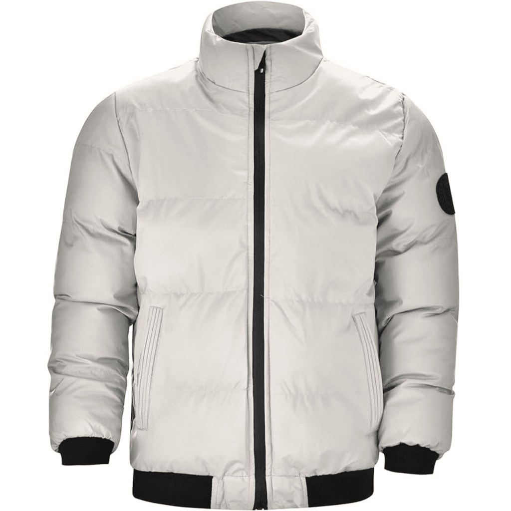 Men Jacket | Insulated Down Fill with Full-Length Zip Front - Evergreen Outfits- Jackets