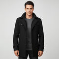 Men Jacket | Relaxed Fit with Waterproof Classic Collar - Evergreen Outfits- Jackets
