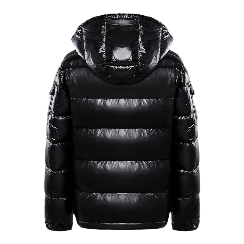 Men Jacket | Slim Fit Quilted Insulated Winter Outerwear - Evergreen Outfits- Jackets