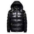 Men Jacket | Slim Fit Quilted Insulated Winter Outerwear - Evergreen Outfits- Jackets