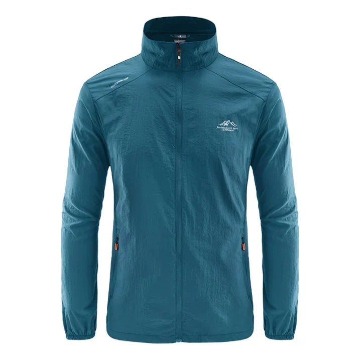 Men Jacket | Waterproof Hooded Lightweight Outdoor Fit - Evergreen Outfits- Jackets