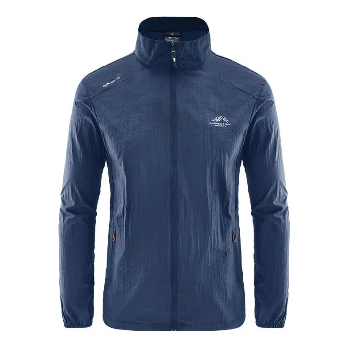 Men Jacket | Waterproof Hooded Lightweight Outdoor Fit - Evergreen Outfits- Jackets