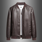 Men Jacket | Zip-Up Bomber with Raglan Sleeves and Ribbed Trim - Evergreen Outfits- Jackets